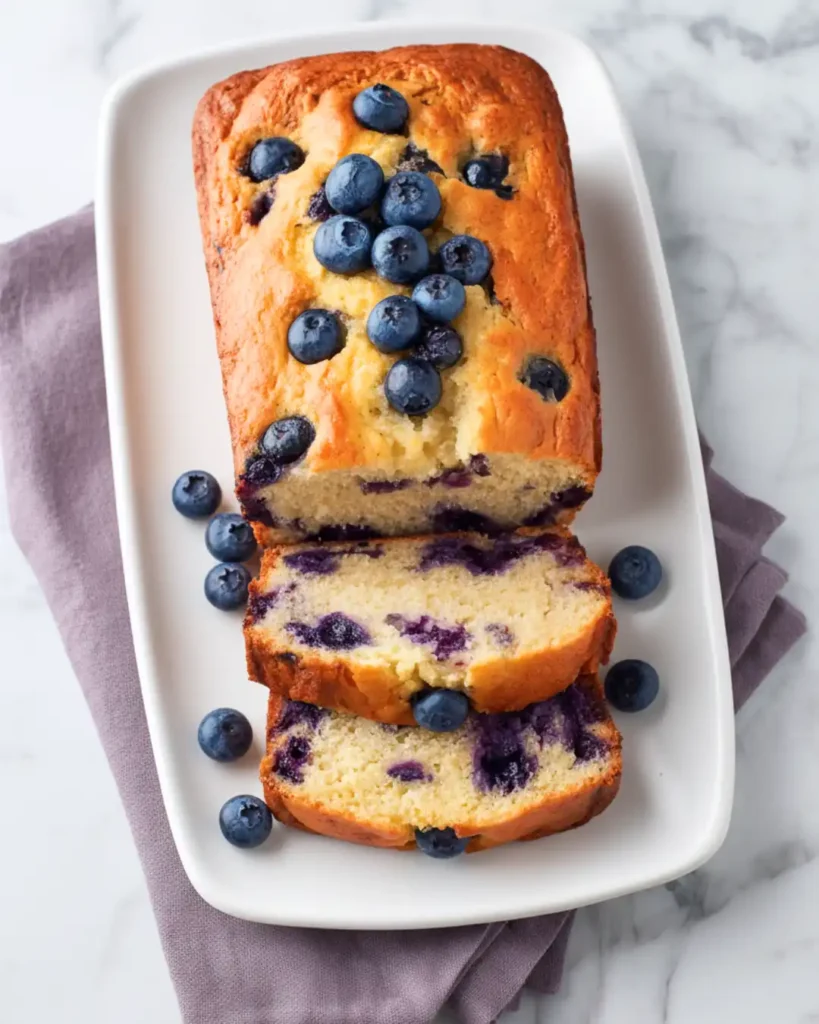 Blueberry Banana Bread