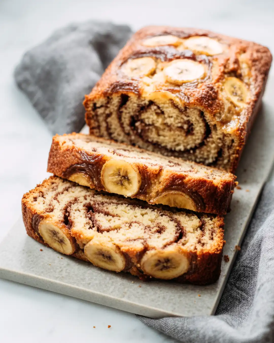 Cinnamon Swirl Banana Bread