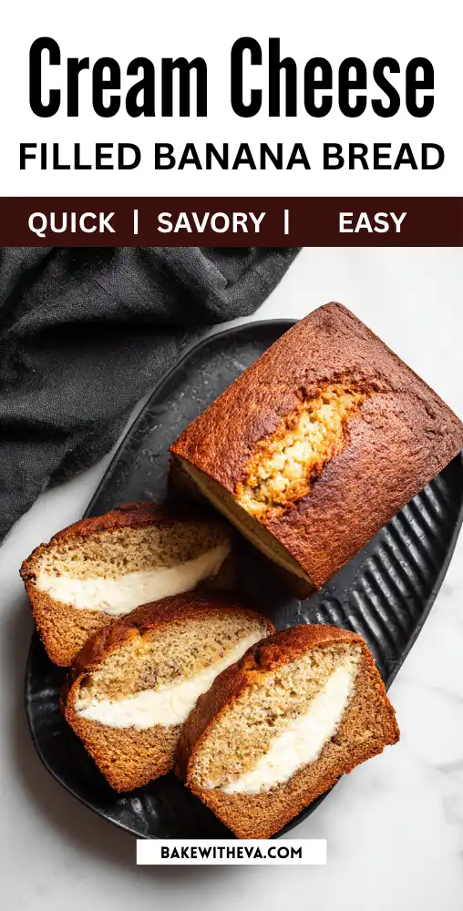 Cream Cheese-Filled Banana Bread