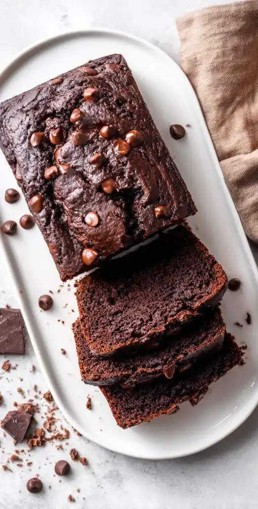 Double Chocolate Banana Bread