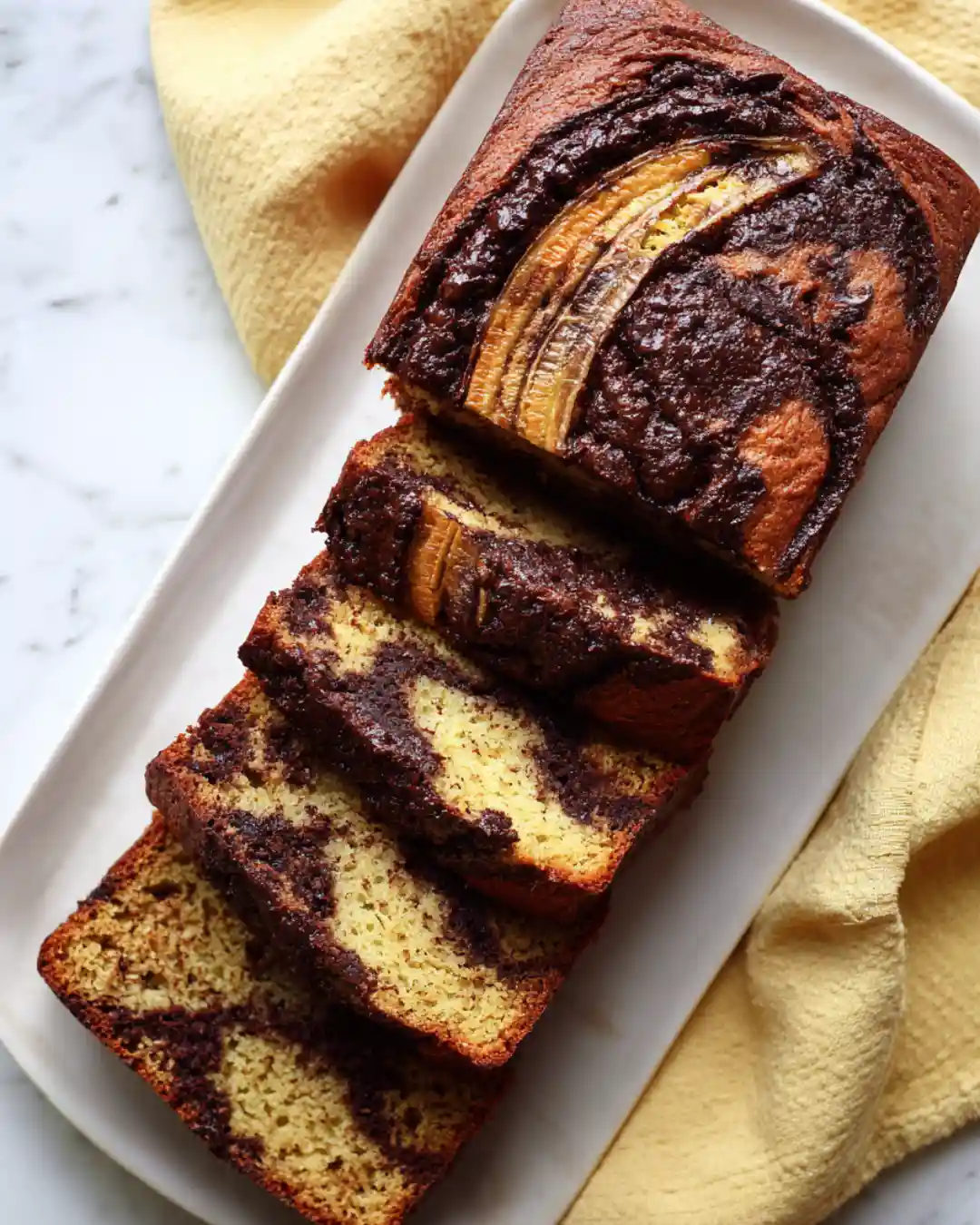 Nutella Banana Bread