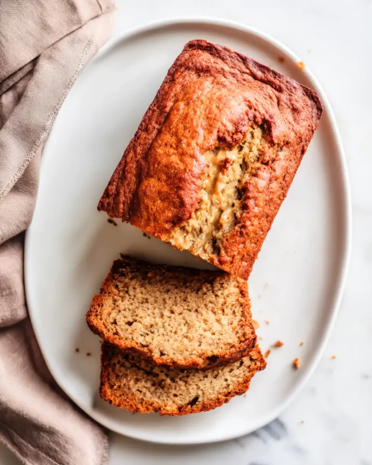 Peanut Butter Banana Bread