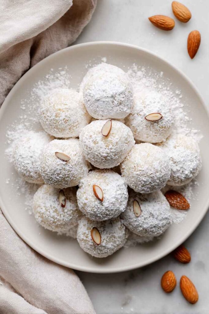 Almond Snowball Cookies