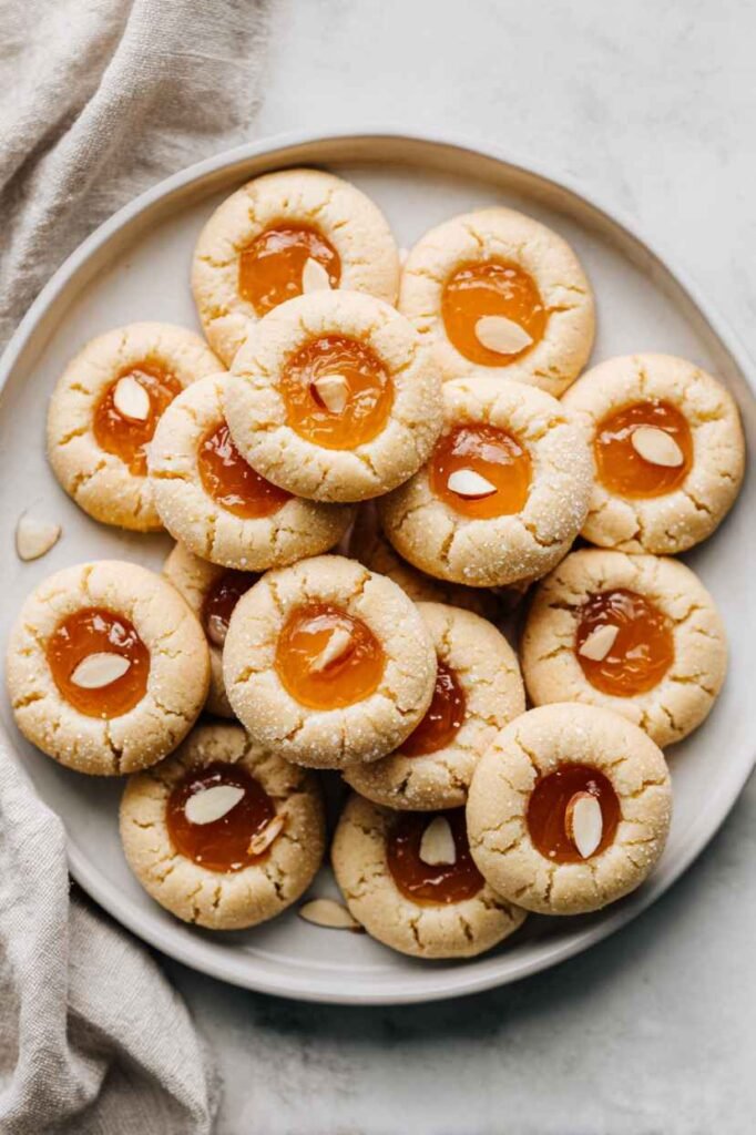 Apricot Thumbprint Cookies