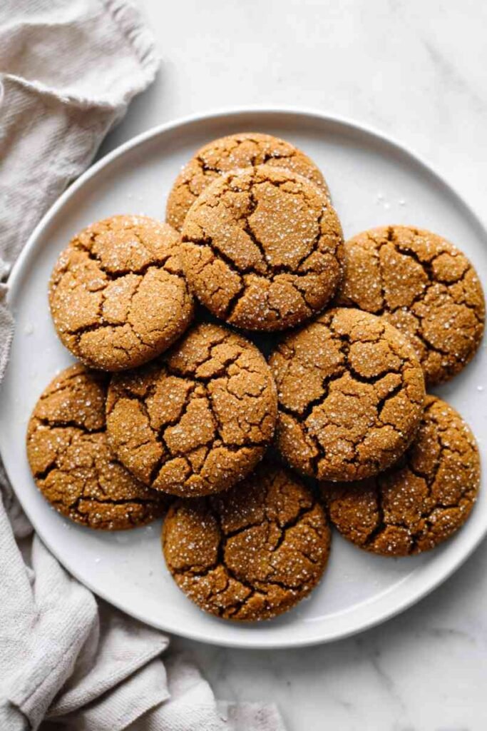 Brown Butter Molasses Cookies