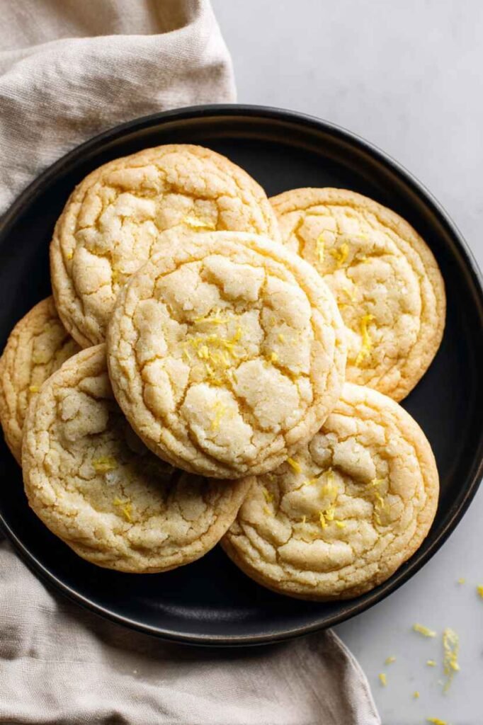 Chewy Lemon Butter Cookies