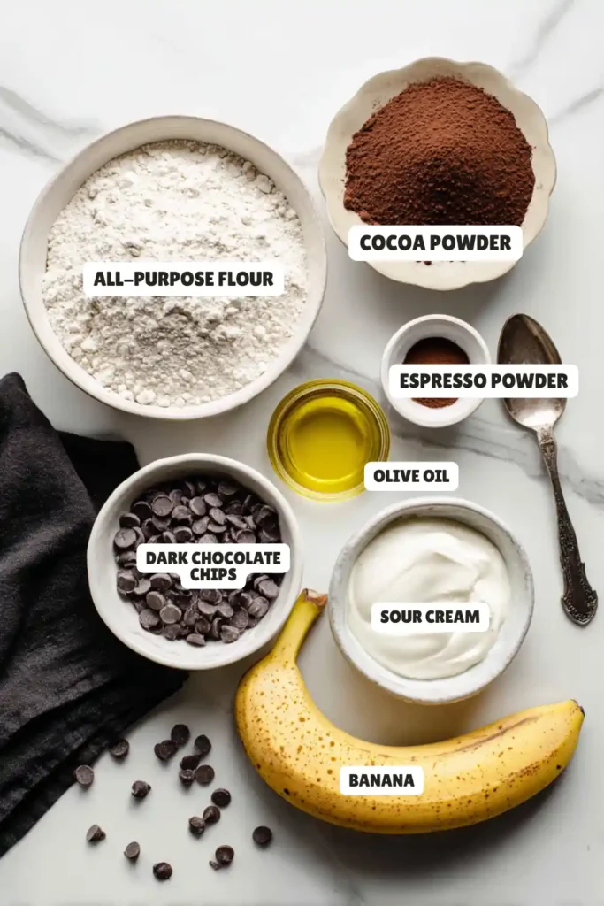 Chocolate Espresso Banana Bread