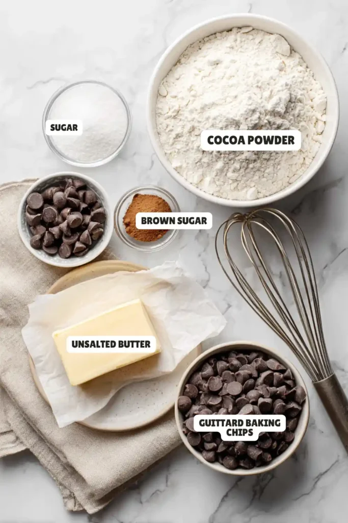 Crumbl Chocolate Chip Cookie Recipe Ingredients
