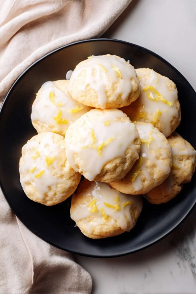 Lemon Shortbread Cookies