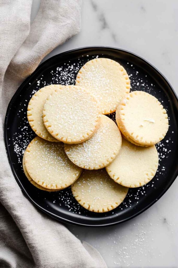 Lemon Shortbread Cookies