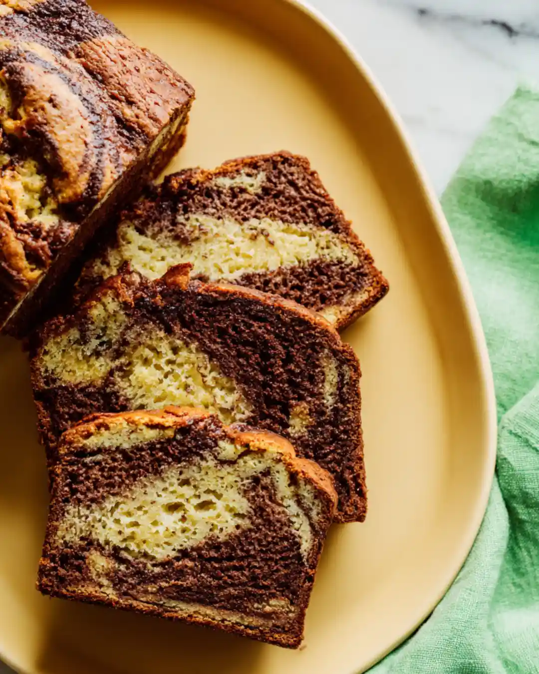 Marbled Banana Bread