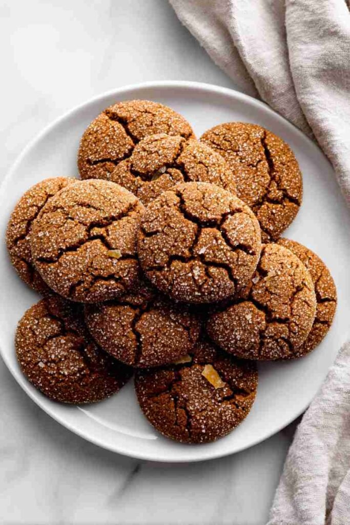 Molasses Ginger Cookies
