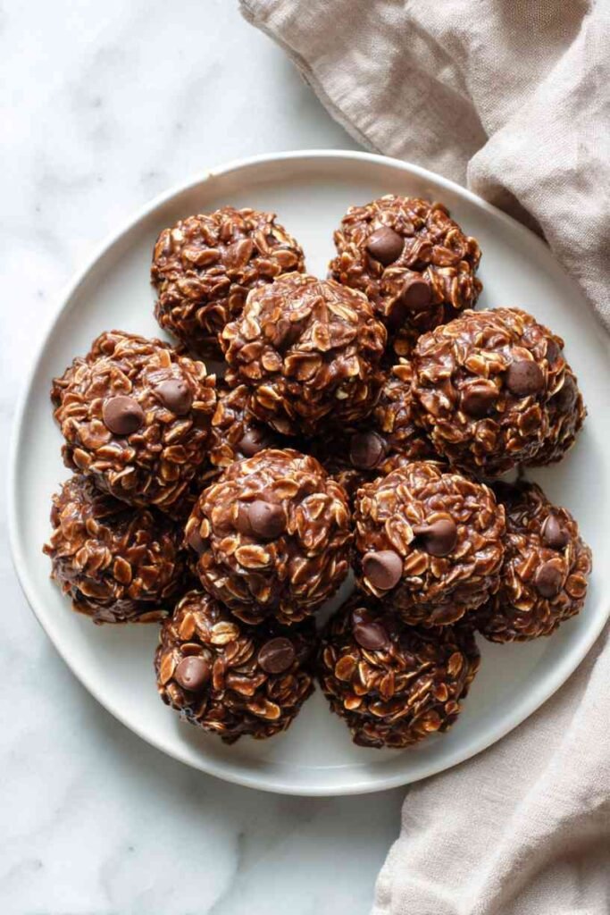 No-Bake Mocha Cookies