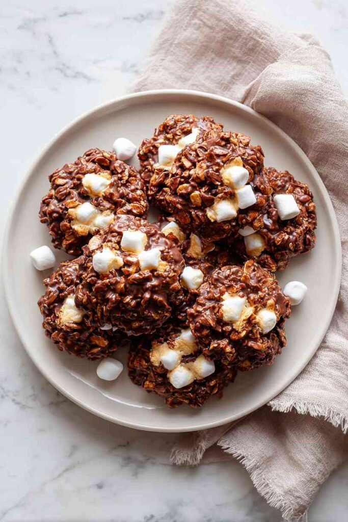 No-Bake S'mores Cookies