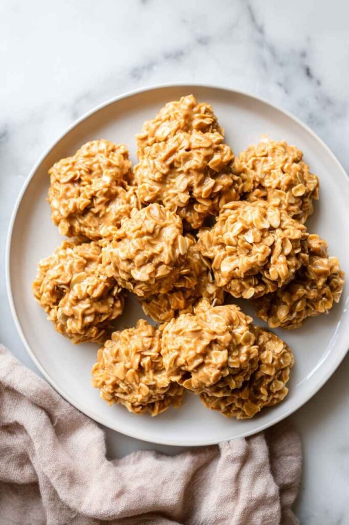 Peanut Butter No-Bake Cookies