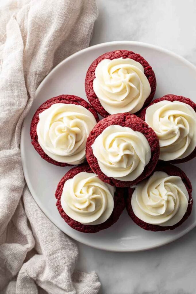 Red Velvet Christmas Cookies