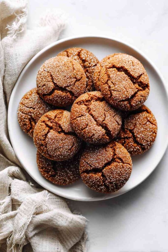 Spiced Molasses Cookies