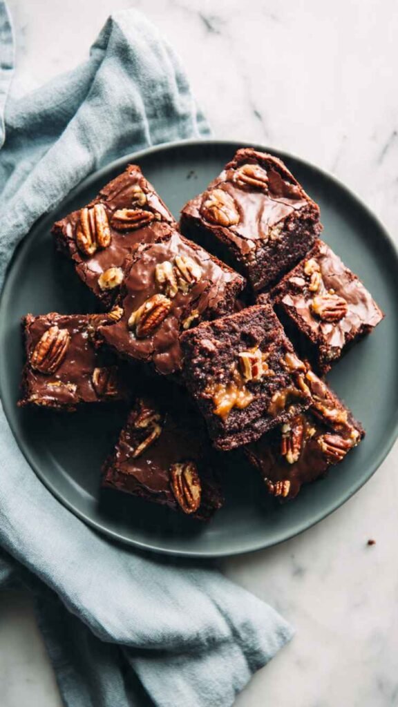 Caramel Pecan Brownies