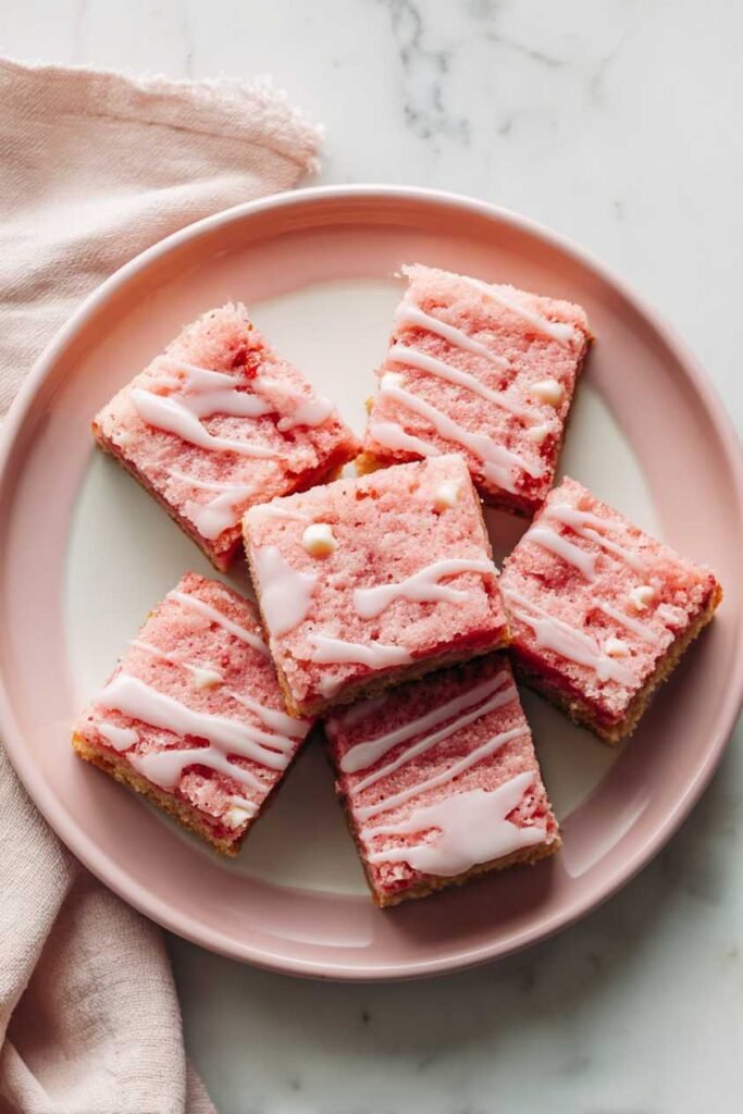 Classic Strawberry Brownies