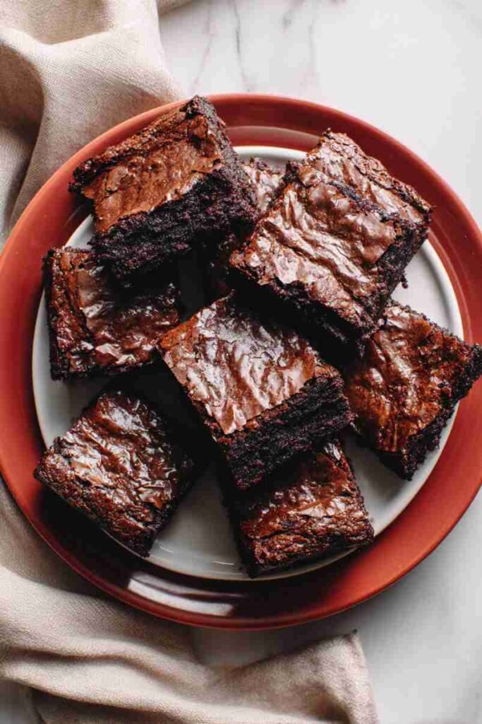 Dark Chocolate Fudge Brownies