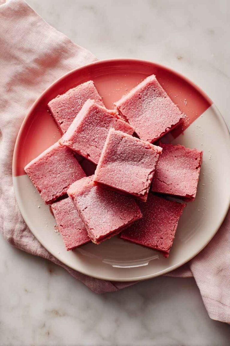 10 Strawberry Brownies Recipe Ideas That Are Pretty in Pink