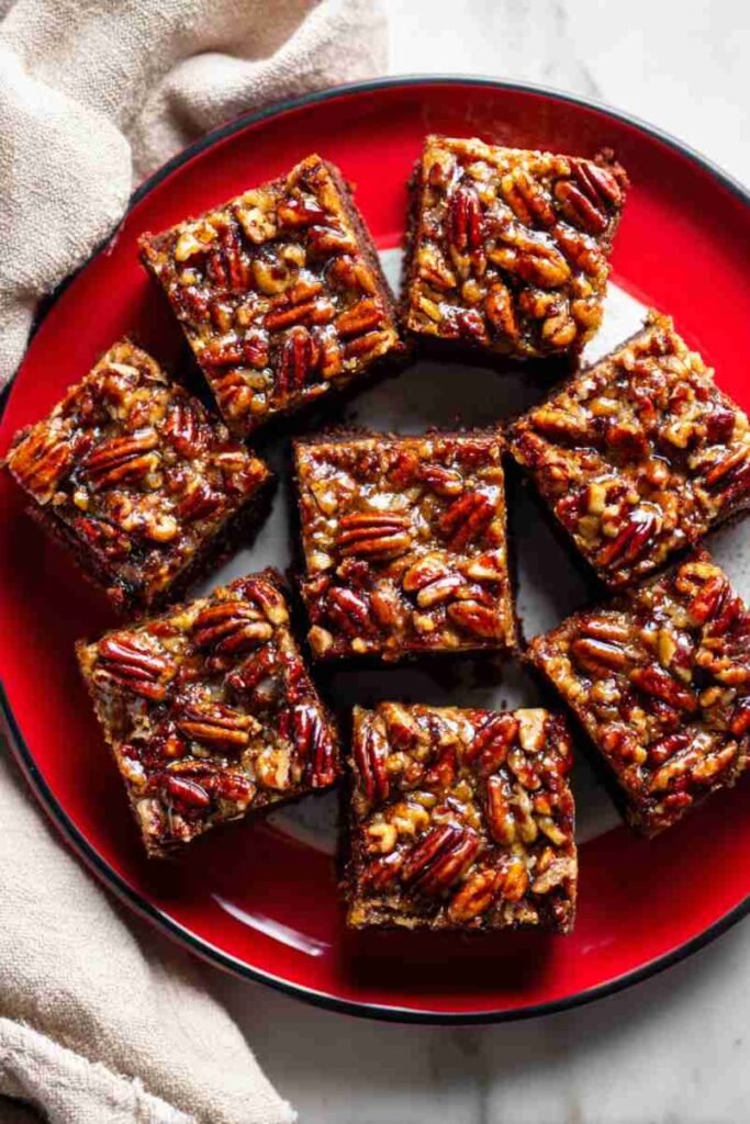 Maple Pecan Pie Brownies