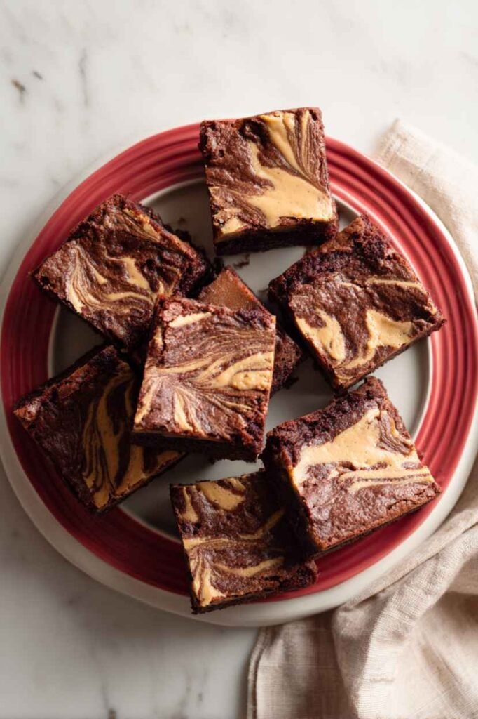 Peanut Butter Fudge Brownies