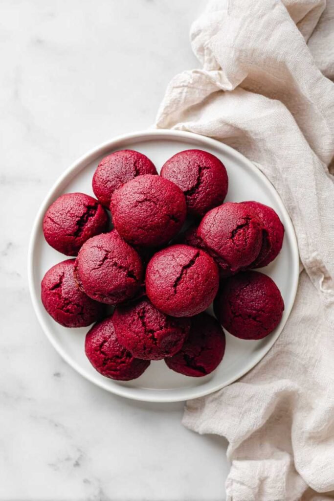Red Velvet Brownie Bites
