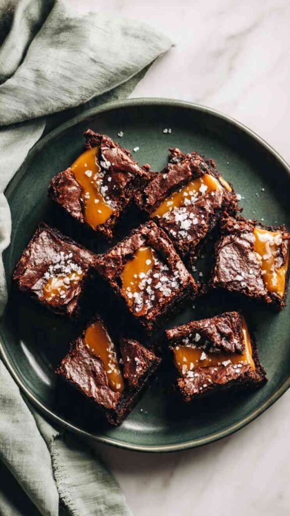 Salted Caramel Brownies