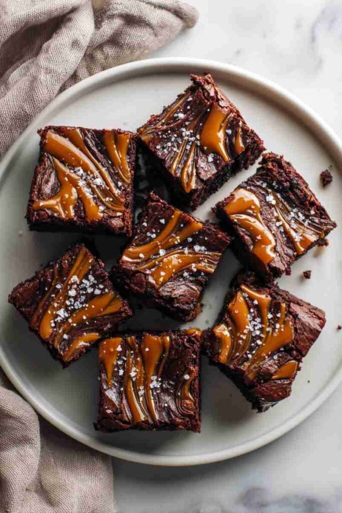 Salted Caramel Brownies