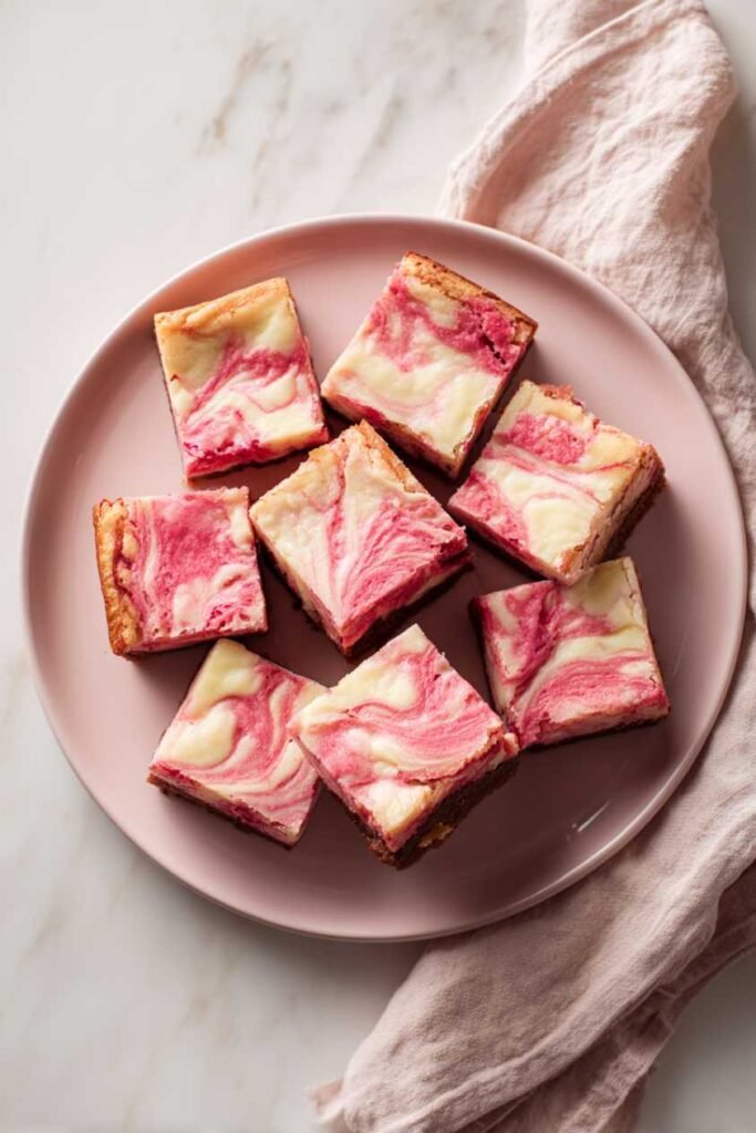 Strawberry Cheesecake Brownies