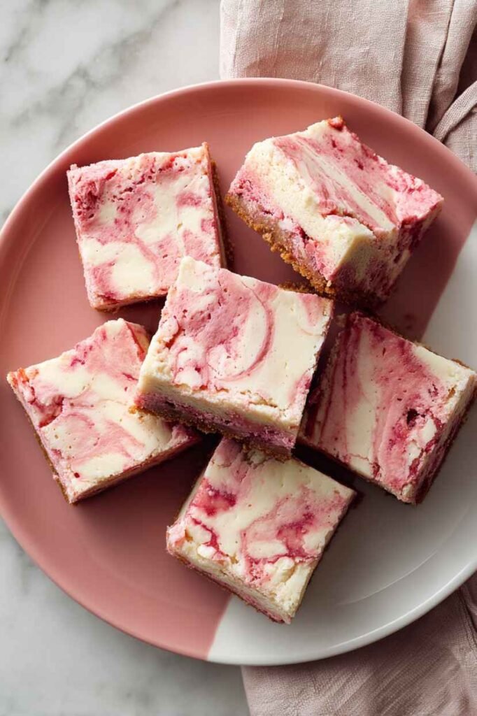 Strawberry Cream Cheese Brownies