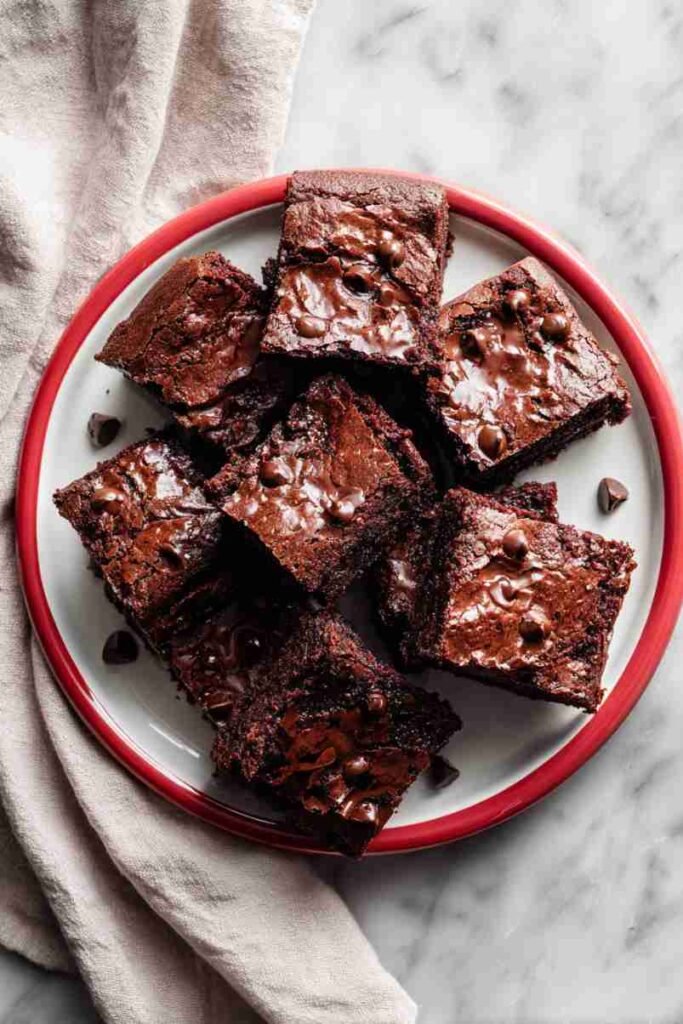 Triple Chocolate Fudge Brownies