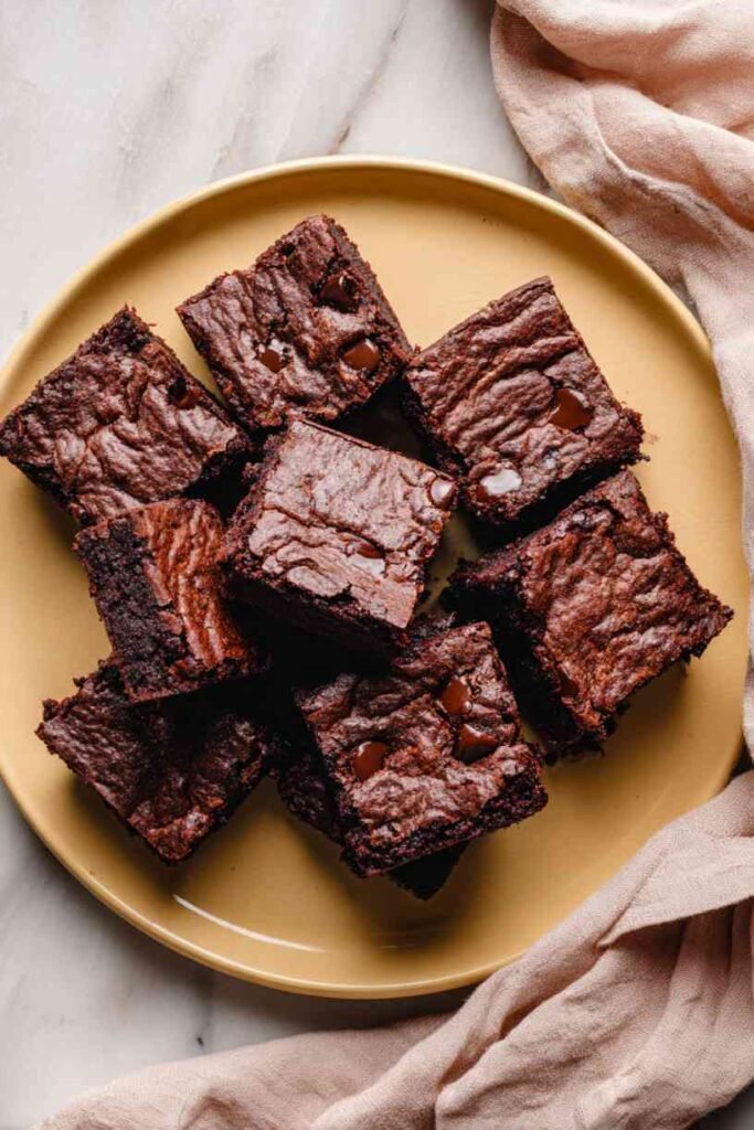 Vegan Double Chocolate Brownies