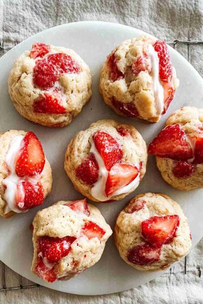 Strawberry Shortcake Cookies