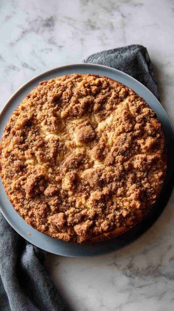 Cinnamon Streusel Coffee Cake