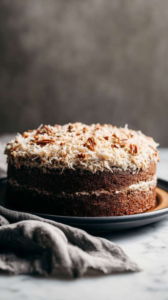 Homestyle German Chocolate Cake