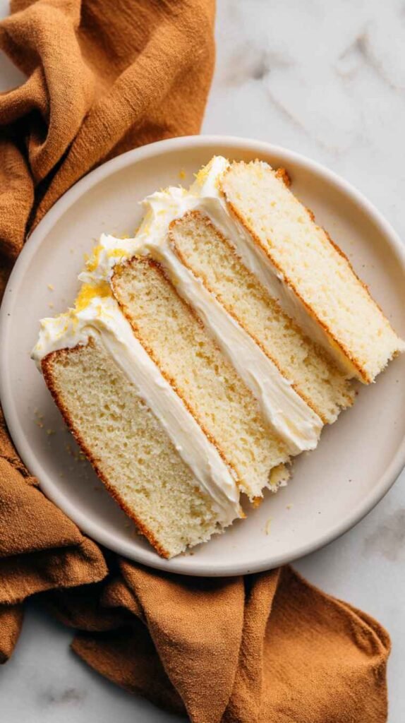 Italian Lemon Cream Cake Recipe