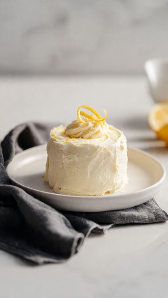 Lemon Butter Bento Cake