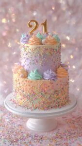 10 Fun and Fabulous 21st Birthday Cake Ideas - Bakewitheva