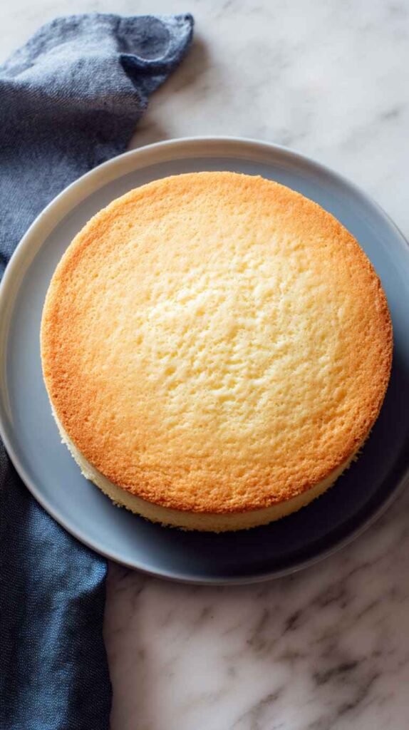 Rich Vanilla Cream Cake Recipe