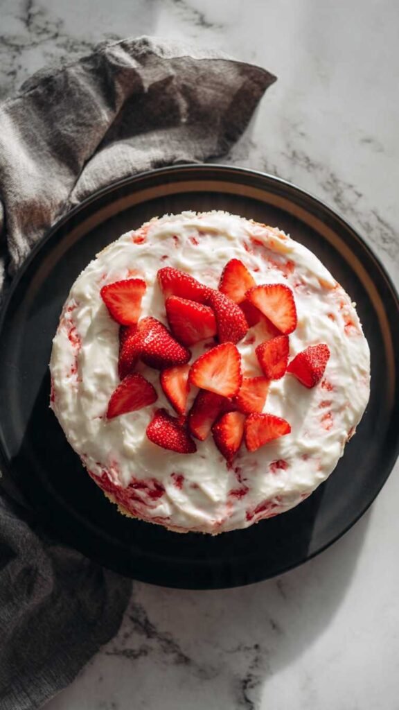Strawberry Poke Cake