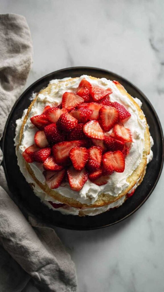 Strawberry Shortcake Cake