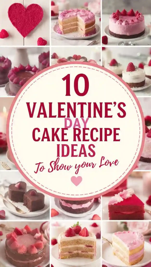 10 Valentine's Day Cake Recipe Ideas to Show Your Love