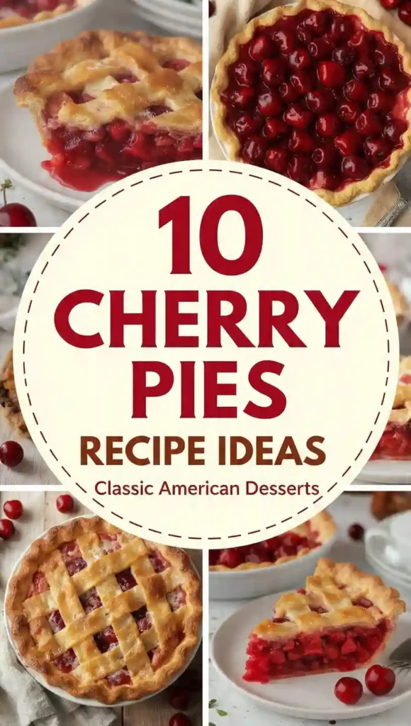 10 Cherry Pies Recipe Ideas for Classic American Desserts