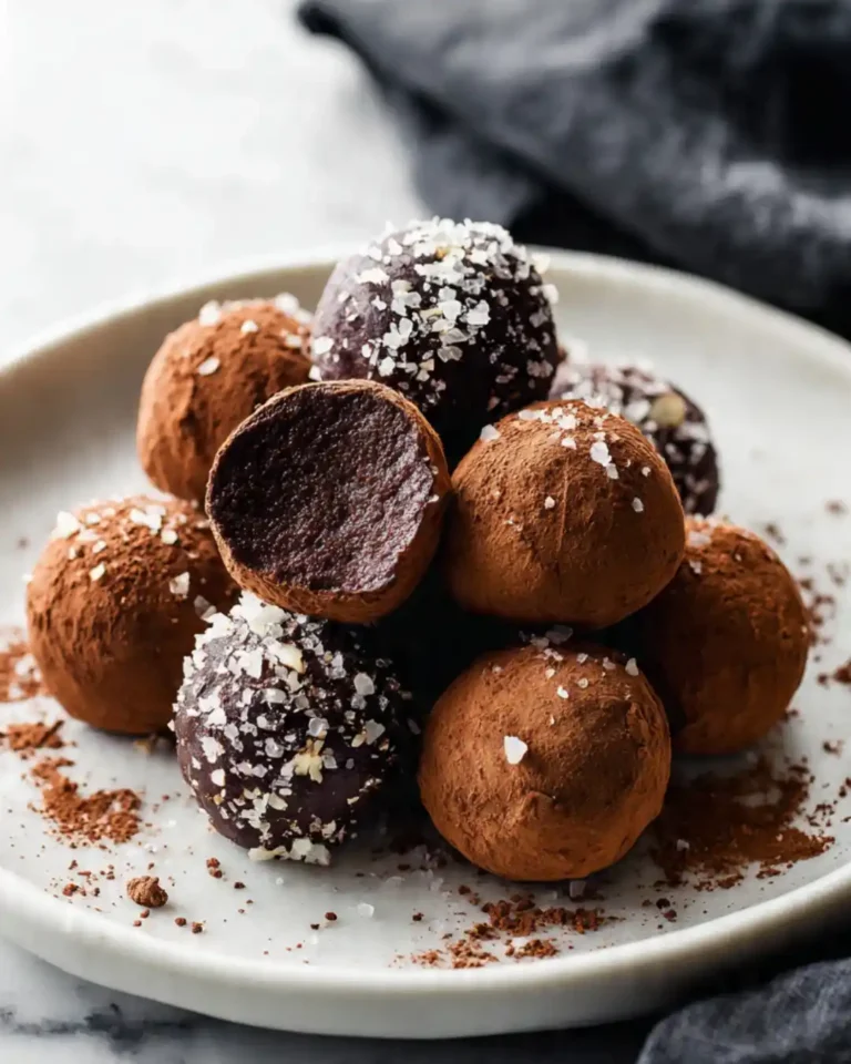 3-Ingredient Chocolate Truffles