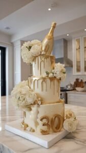 10 Fabulous 30th Birthday Cake Ideas for Women - Bakewitheva