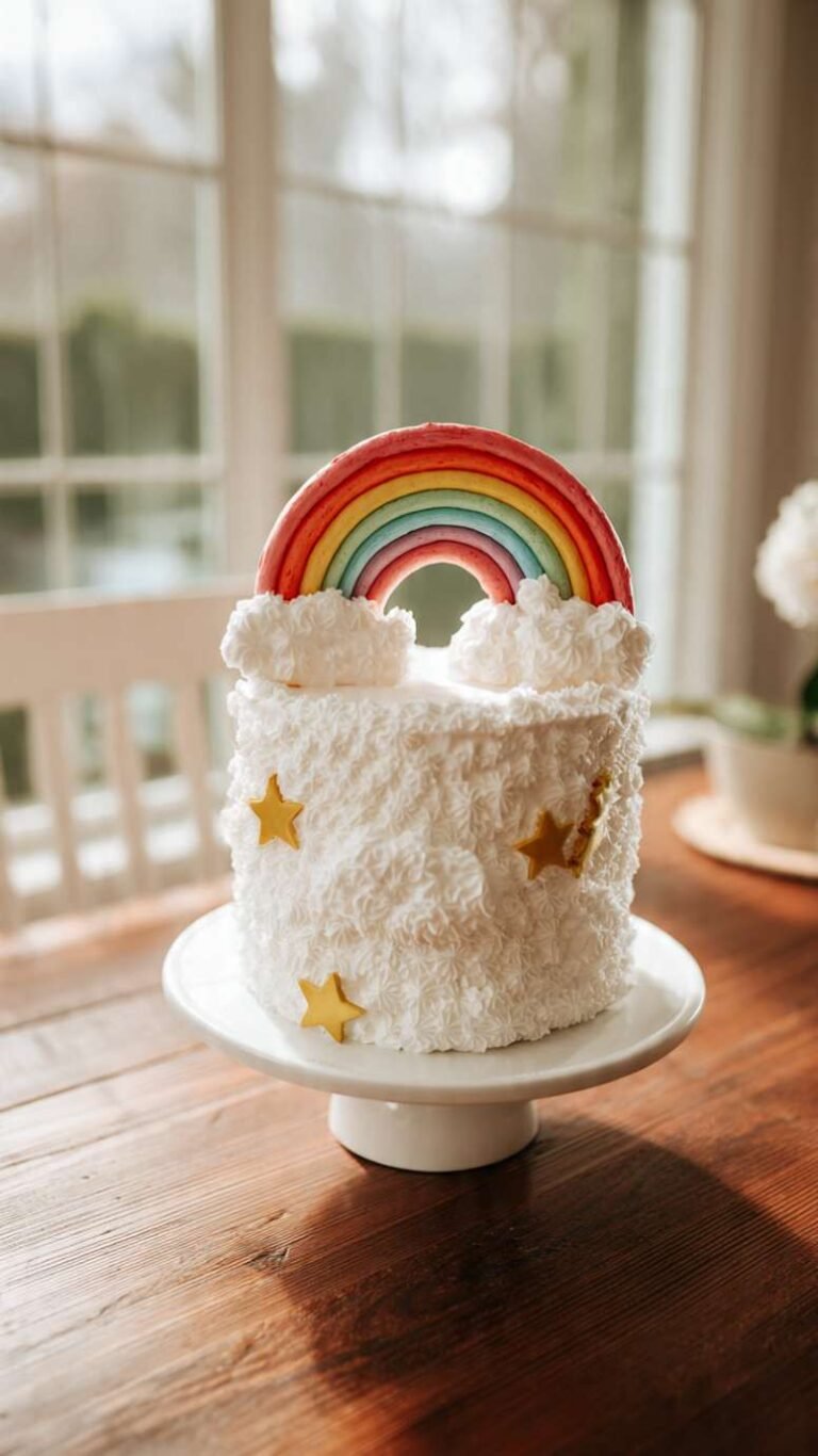 10 Bright and Beautiful Rainbow Birthday Cake Decoration Ideas for a Colorful Celebration