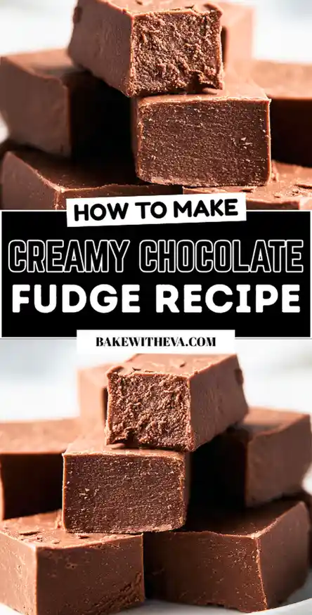 Creamy Chocolate Fudge Recipe