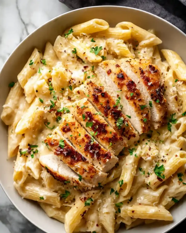 Garlic Parmesan Chicken Pasta